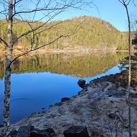 Feriehus Secluded - Stunning Views - Hiking & Nature Mjåvatn